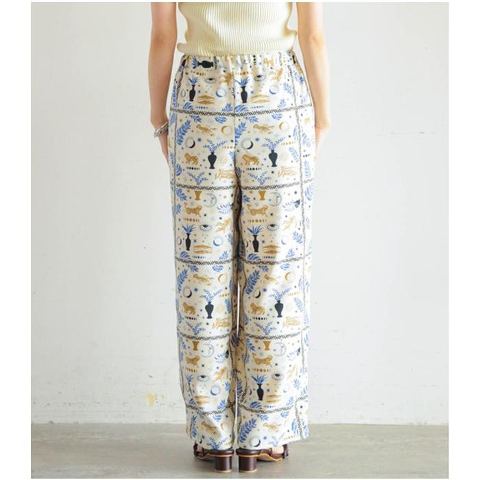 フィルデフェール◇ FIL DE FER ウール レーヨン ジョーゼットパンツ フィルデフェール◇ FIL DE FER ウール レーヨン ジョーゼットパンツ