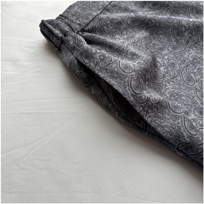 IKITSUKE イキツケ サテンペイズリーパンツ 111-65351 : ルシェルシュ