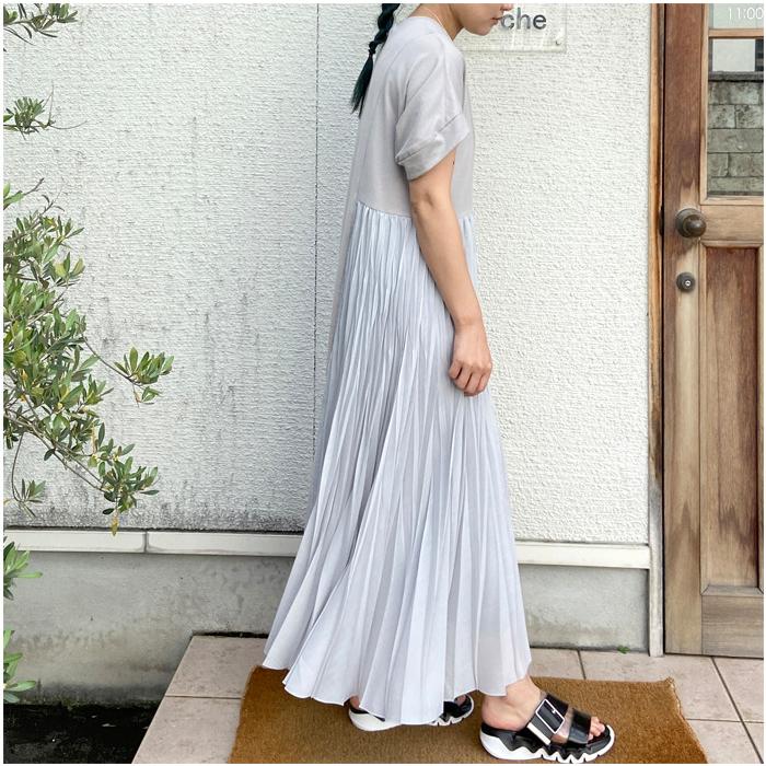 【定価 20,900 円】☆新品☆MARECHAL TERRE プリーツ切り替え ロングスカート MARECHAL TERRE（マルシャルテル） 【30%OFF】MARECHAL TERRE プリーツ