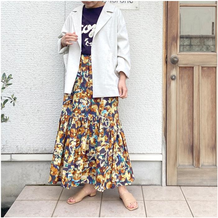 PASSIONE（パシオーネ） 【30%OFF】PASSIONE フラワープリント 