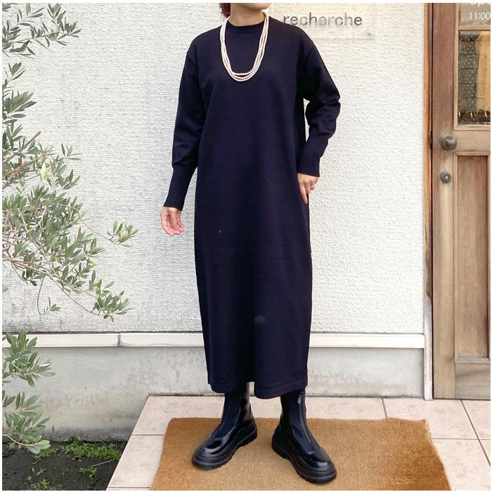 PASSIONE パシオーネ つけ襟 ニットワンピース 346201 : passione  