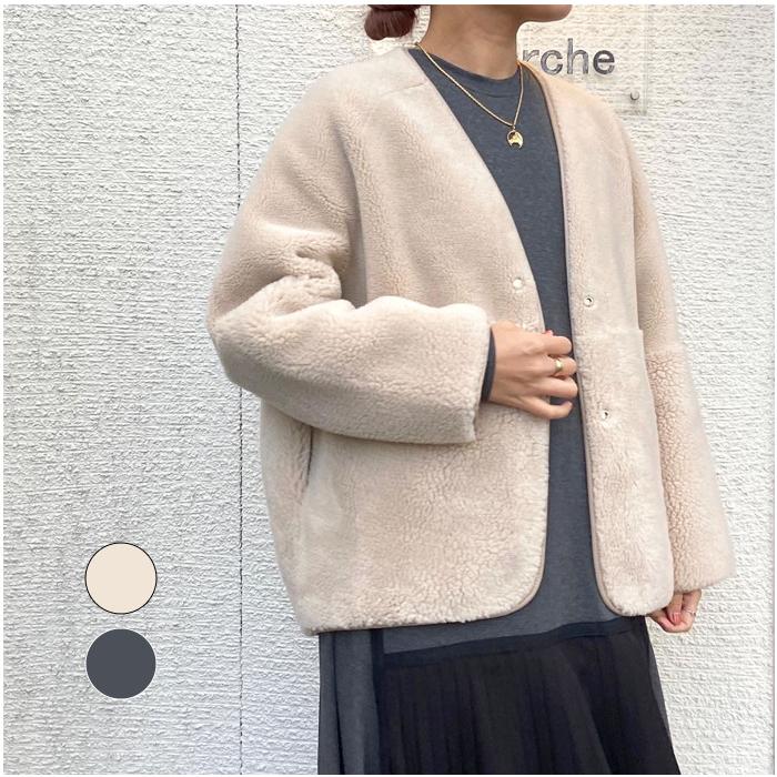 PASSIONEパシオーネ☆ボアショートポンチョコート PASSIONE パシオーネ