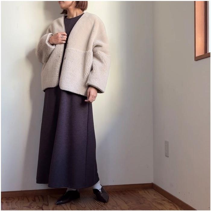 PASSIONE（パシオーネ） ボア×フェイクスウェード リバーシブル