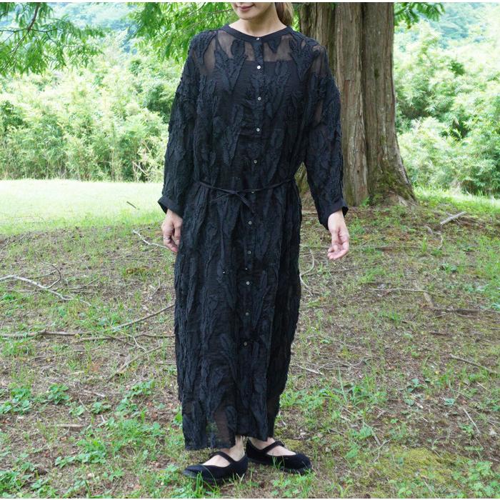 yuni qiri キリ tulip lace jacquard ワンピース 63-01-OP-001 yuni qiri キリ tulip lace jacquard ワンピース 63-01-OP-001