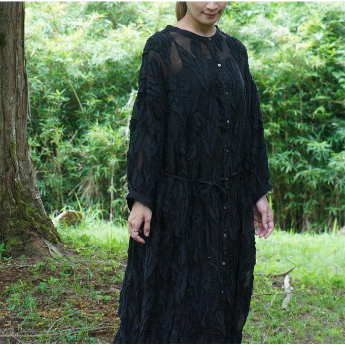 yuni qiri キリ tulip lace jacquard ワンピース 63-01-OP-001