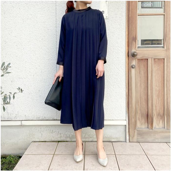 WHYTO（ホワイト） WHYTO. アシンメトリープリーツワンピース OP4027