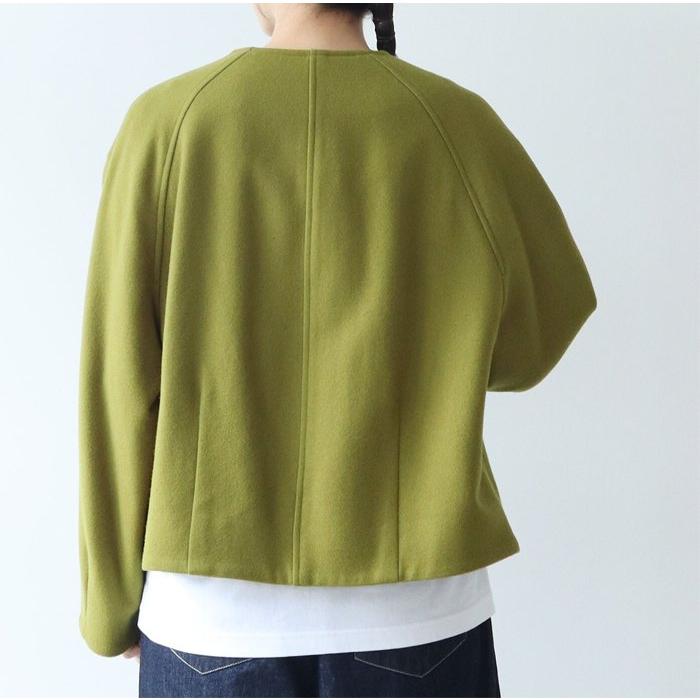 yuni 【30%OFF】yuni ユニ ウールスーパー100 トグルボタン ショート