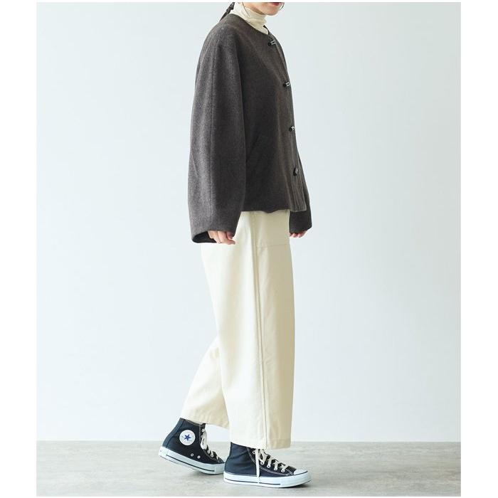 yuni 【20%OFF】yuni ユニ ウールスーパー120ビーバー トグルボタン