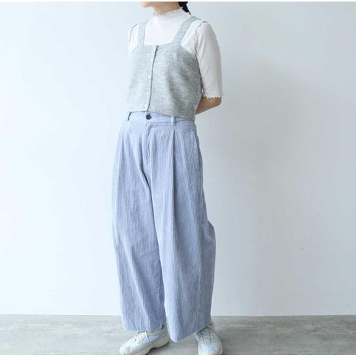 yuni ユニ 讃岐コールワイドパンツ 17-01-PT-003-24-2 : ルシェルシュ