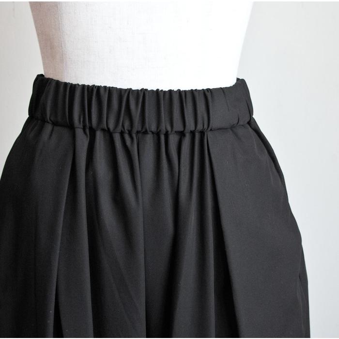 yuni ユニ 80/2強撚ギャバゴムタックパンツ 17-01-PT-021-23-1