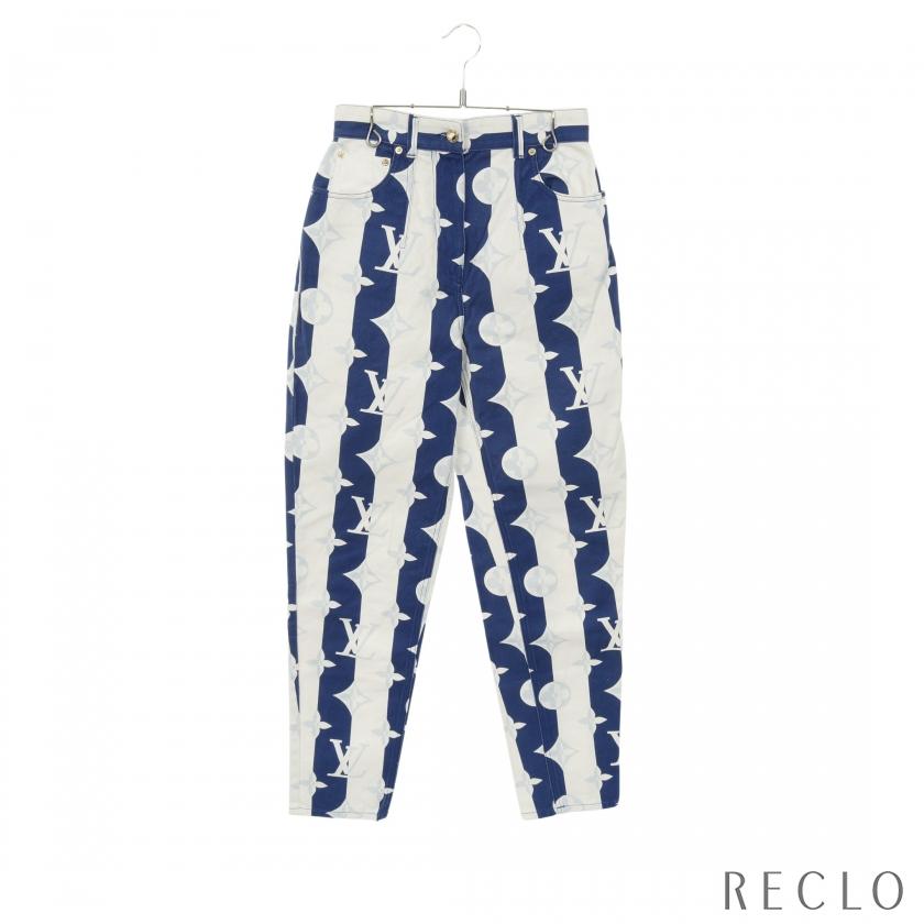 LOUIS VUITTON ルイヴィトン モノグラム デニムパンツ