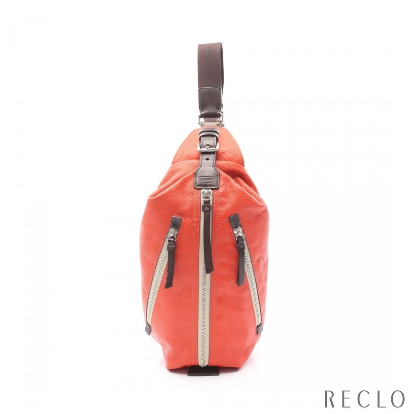 COACH（コーチ） トンプソン レザースリング ボディバッグ レザー