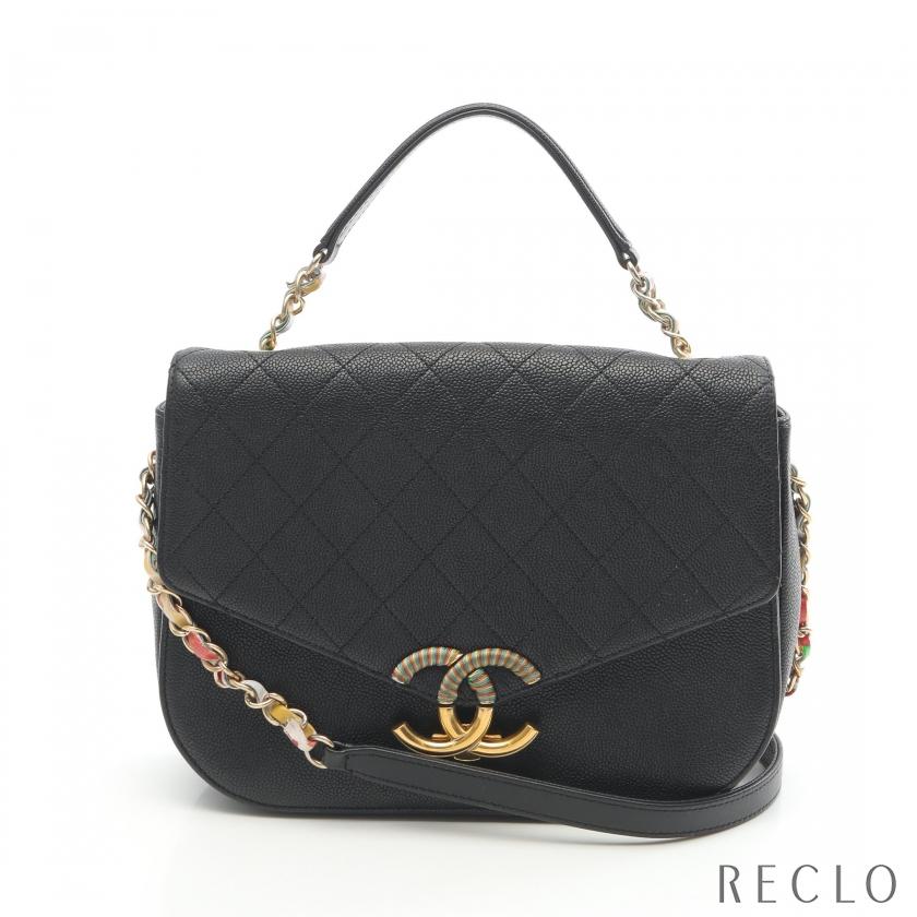 CHANEL（シャネル） マトラッセ チェーンショルダーバッグ キャビア