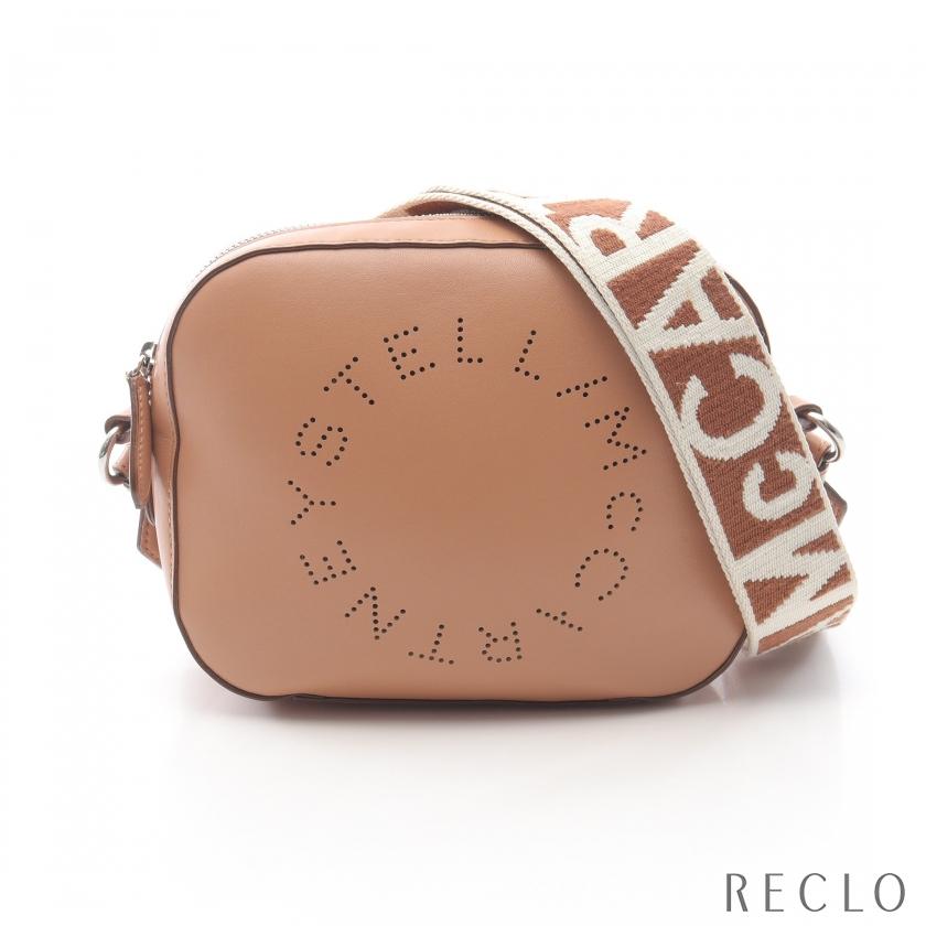 STELLA McCARTNEY ショルダーバッグ ピンクベージュ Stella McCartney Logo crossbody camera bag pink | TheDoubleF