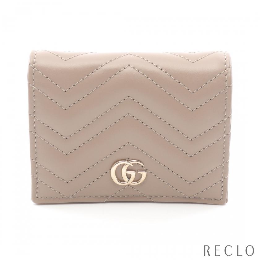 GUCCI（グッチ） GUCCI GGマーモント 二つ折り財布 コンパクト