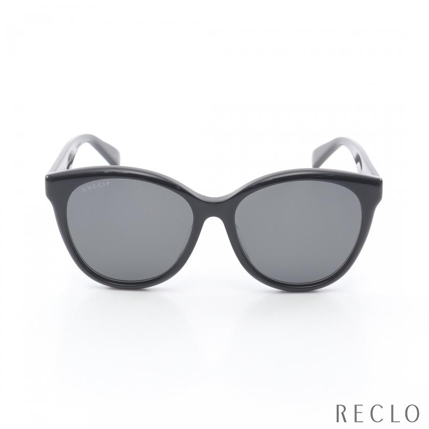 グッチ GUCCI サングラス 衣料品 プラスチック レディース ブラック系 GG1171SK-001 【新品】 GUCCI（グッチ） ウェリントン サングラス ブラック GG1171SK-001