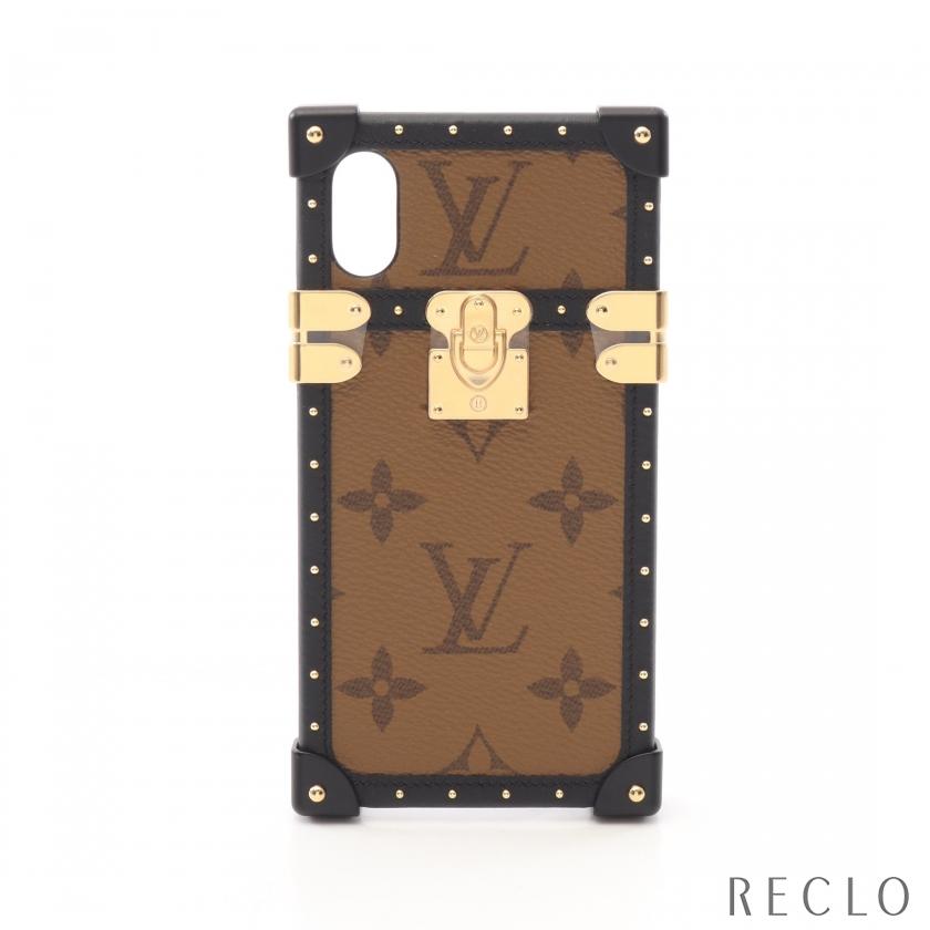 Louis Vuitton ケース ラウンド型 LOUIS VUITTON（ルイ・ヴィトン） アイトランク モノグラムリバース