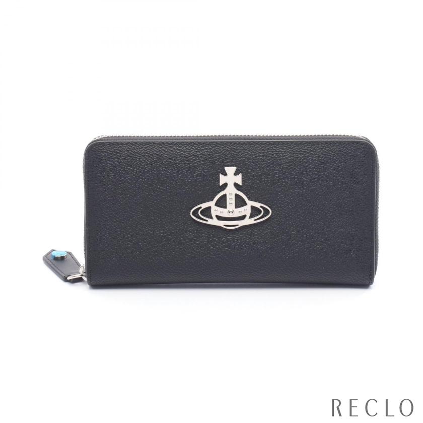 【美品】ヴィヴィアン＊ラウンドジップ オーブ アニー ブラック 付属品付き 美品】ヴィヴィアン＊ラウンドジップ オーブ アニー ブラック 付属品