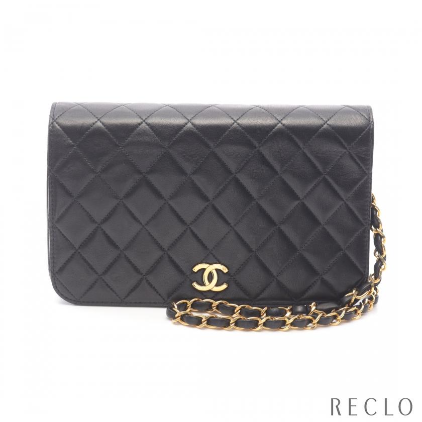 シャネルCHANEL 黒 ブーツ 39 マトラッセル ターンロック フラップ