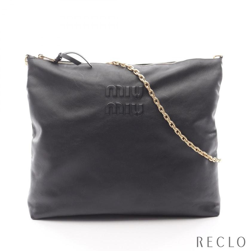 miu miu（ミュウミュウ） チェーンショルダーバッグ チェーントート