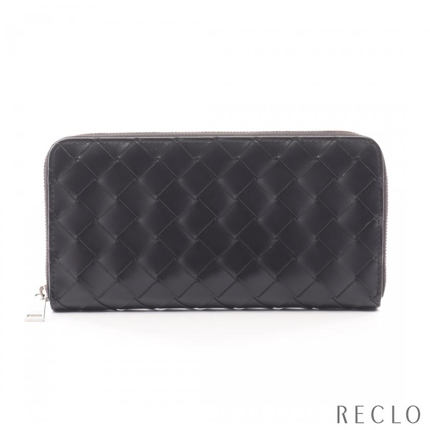 値下げ‼️BOTTEGA VENETAレザー イントレチャート 長財布　ボッデガ BOTTEGA VENETA（ボッテガ・ヴェネタ） 長財布 メンズ レディース