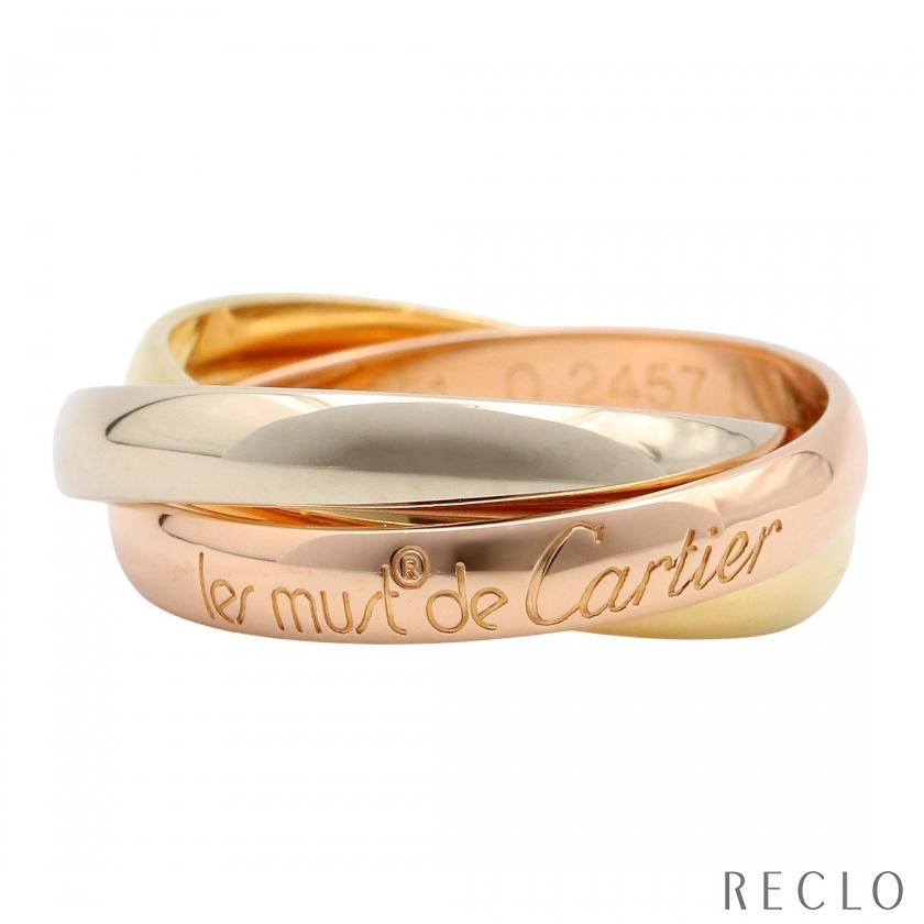 Cartier（カルティエ） トリニティ リング リング 指輪 K18YG K18WG