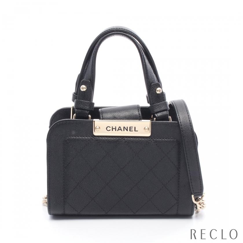 CHANEL（シャネル） マトラッセ チェーンショルダーバッグ レザー