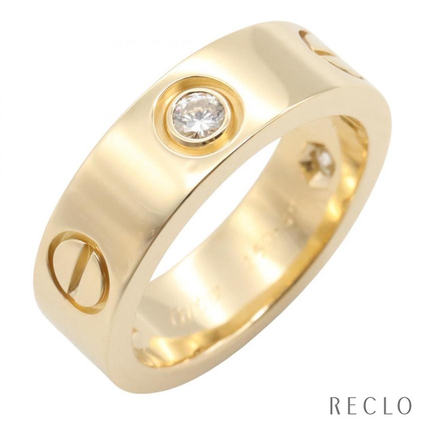 Cartier（カルティエ） ラブリング 3PD リング 指輪 K18YG