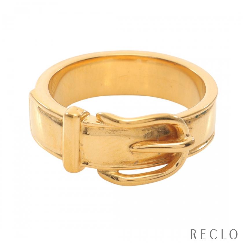 HERMES（エルメス） ブックルセリエ スカーフリング GP ゴールド