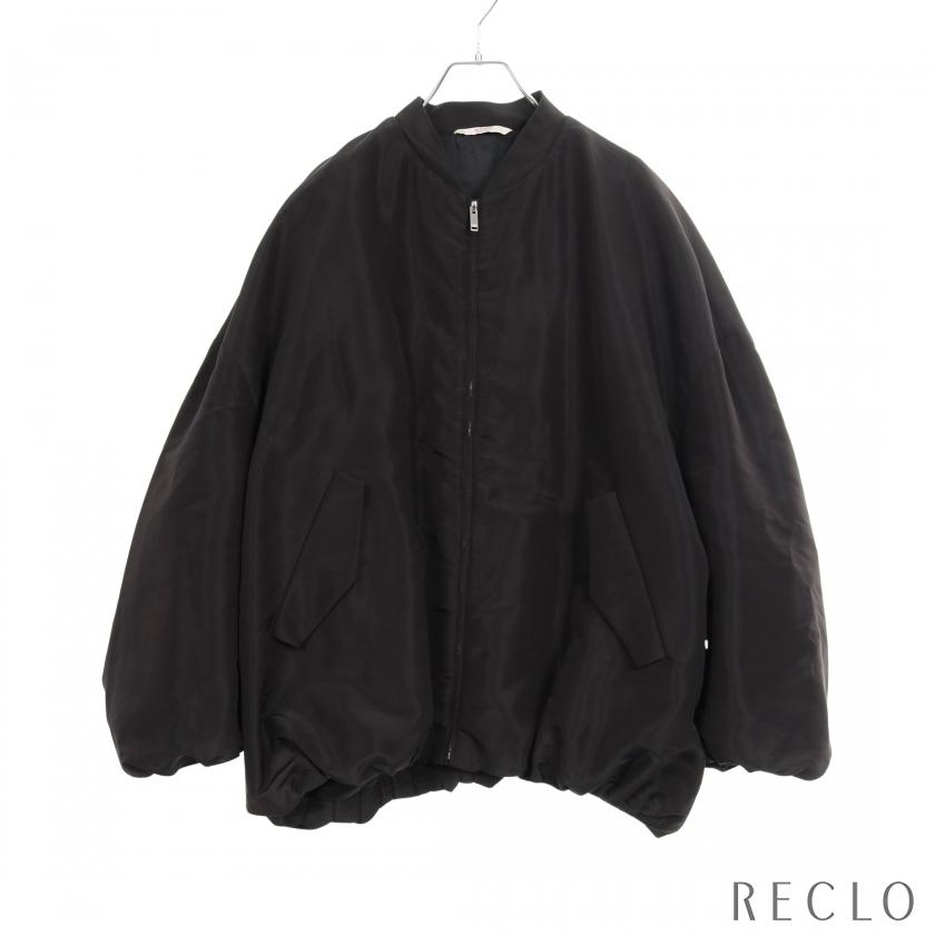 VALENTINO（ヴァレンティノ） ボンバージャケット シルク ブラック