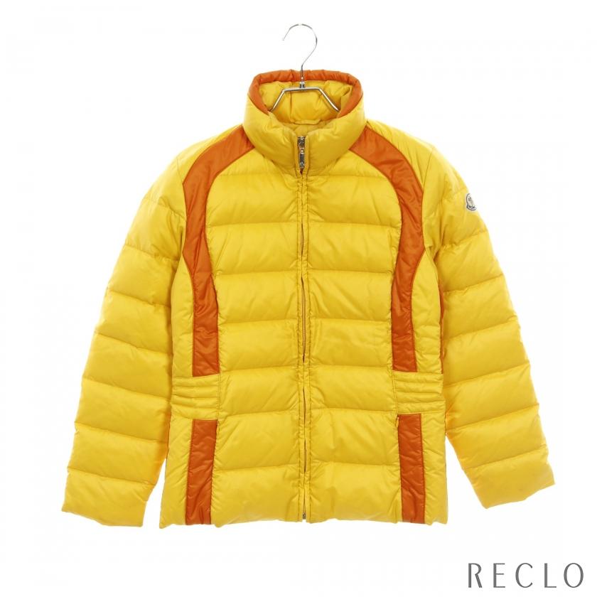 モンクレール MONCLER ダウンジャケット 衣料品 アウター ナイロン メンズ イエロー系 / オレンジ系 68959 【中古】 MONCLER（モンクレール） ダウンジャケット ナイロン イエロー