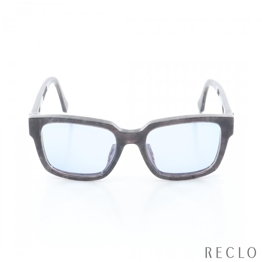 LOUIS VUITTON サングラス シルバー グレー ルイヴィトン LOUIS VUITTON LVグライド スクエア サングラス マーブル