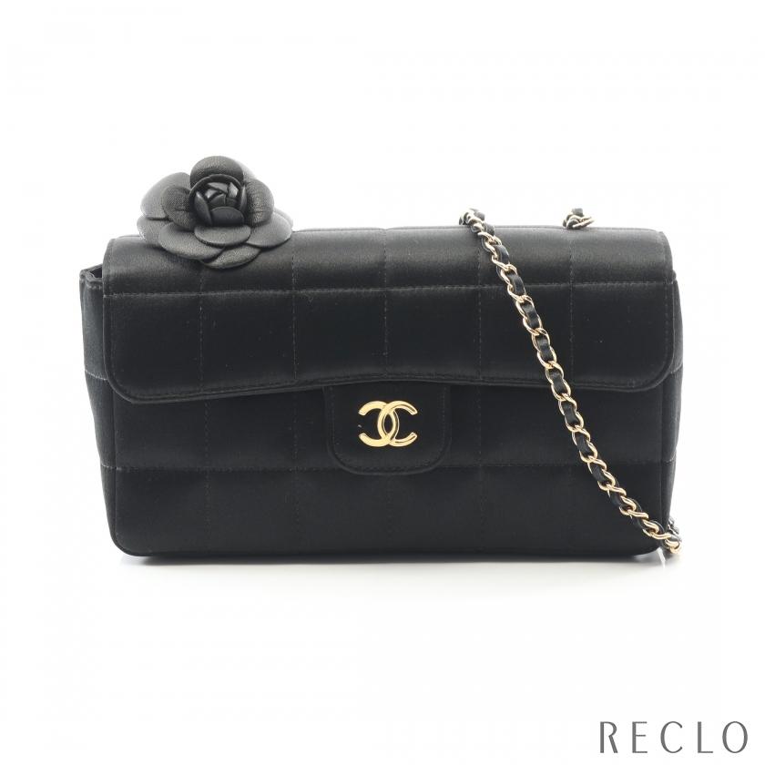 CHANEL（シャネル） チョコバー カメリア チェーンショルダーバッグ