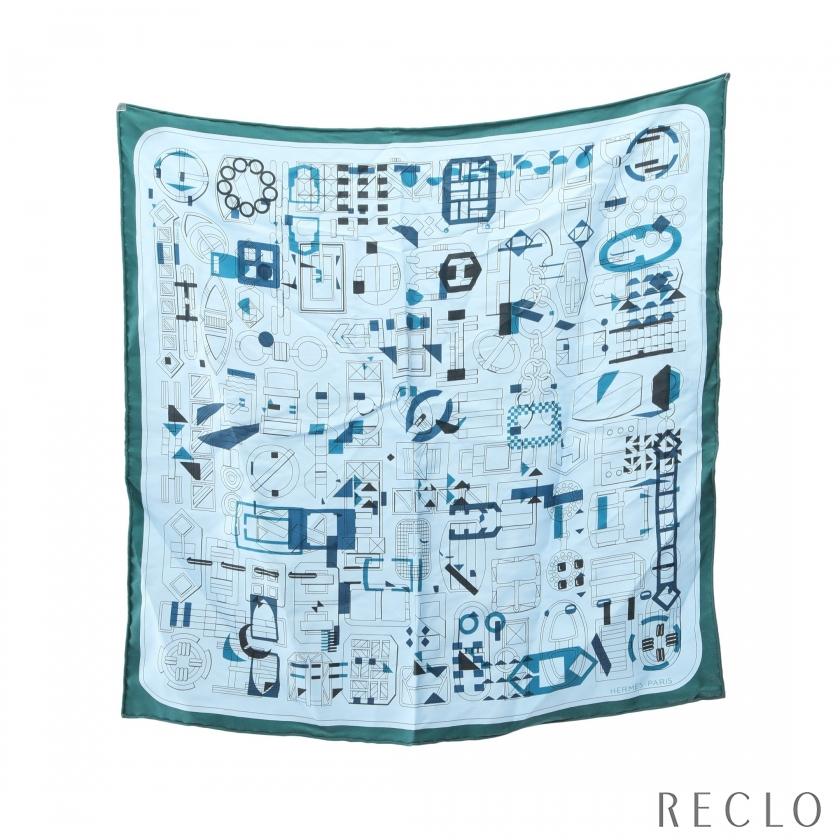 HERMES（エルメス） プチカレ カレ45 CARRE EN BOUCLES スカーフ