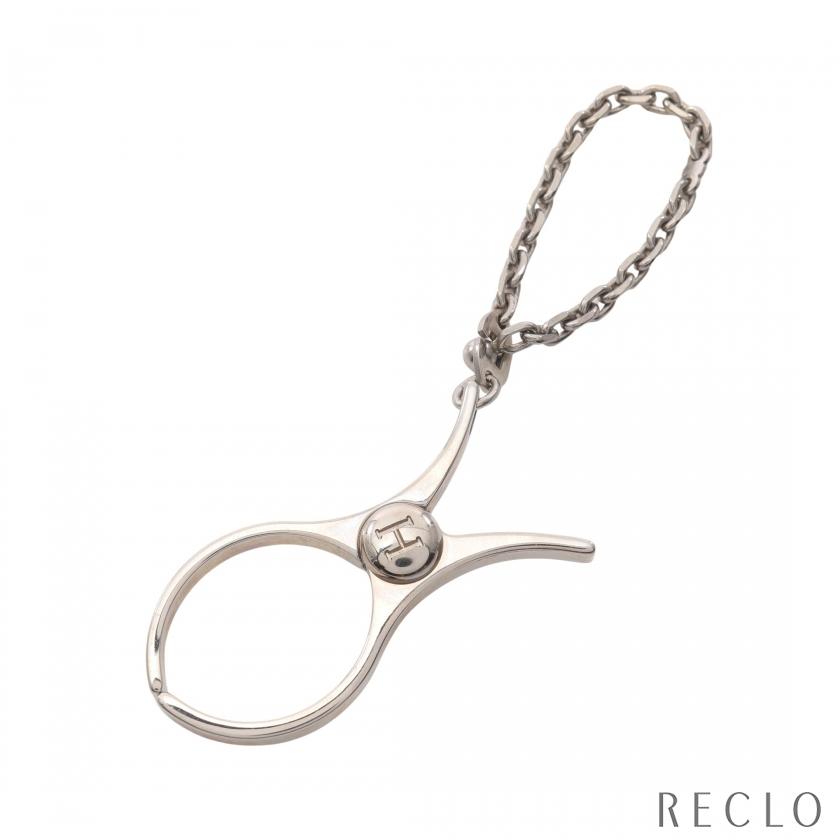 HERMES フィルー グローブホルダー シルバー 刻印 エルメス HERMES（エルメス） フィルー グローブホルダー シルバー レディース