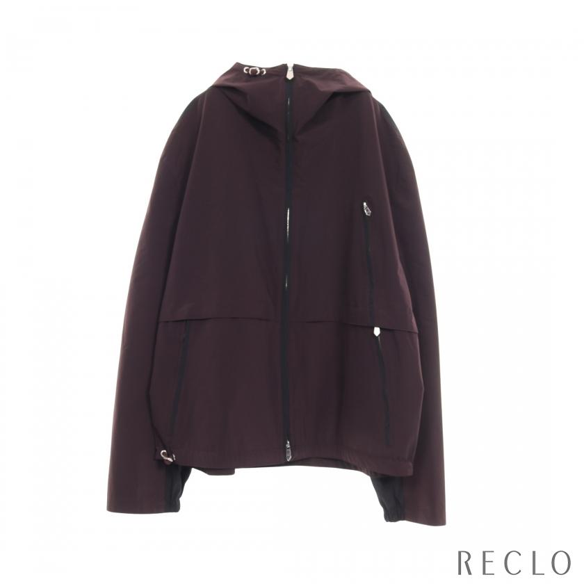 HERMES（エルメス） ナイロンジャケット ナイロン バーガンディ