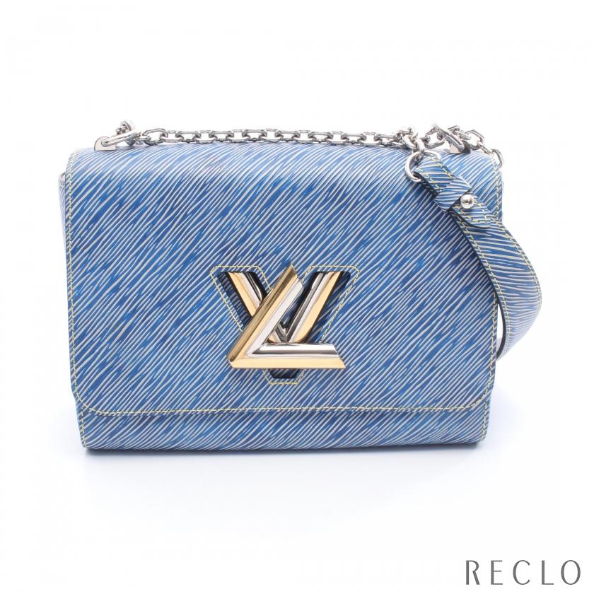 ルイ・ヴィトン LOUIS VUITTON ツイストMM エピ デニム ショルダーバッグ バッグ レザー レディース ブルー系 / ホワイト系 M51065 【中古】 LOUIS VUITTON（ルイ・ヴィトン） ツイストMM エピ デニム チェーン
