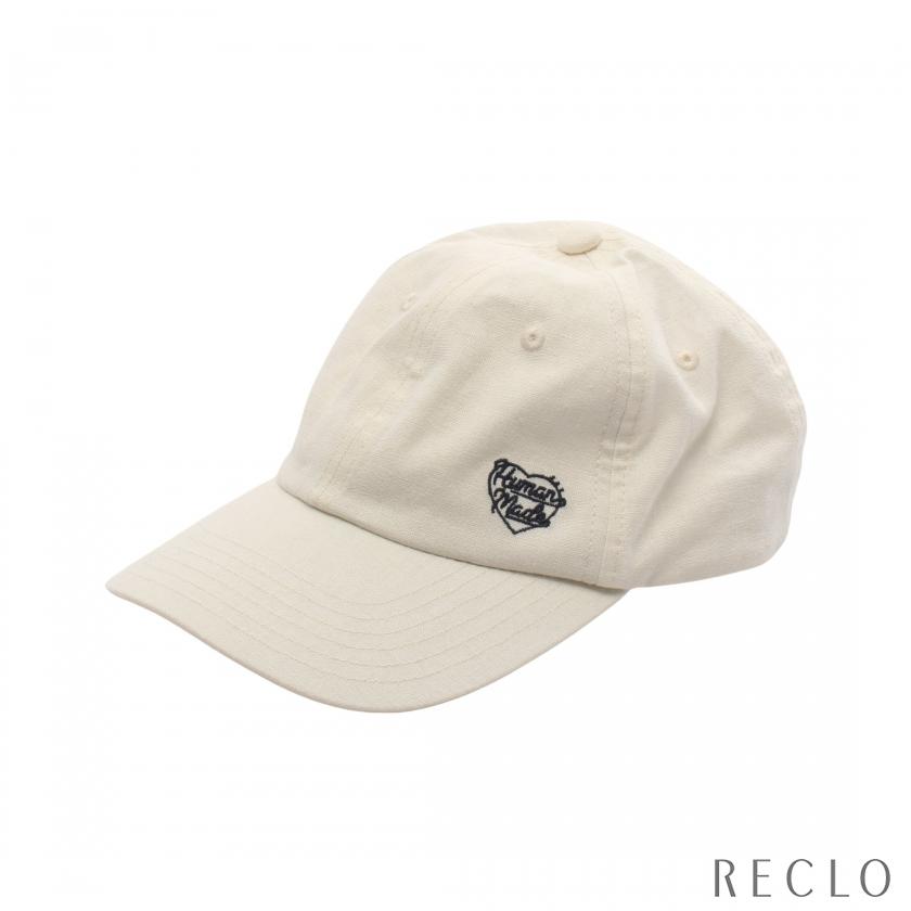 ヒューマンメード HUMAN MADE 6PANEL キャップ 帽子 ファブリック コットン レディース アイボリー系 【中古】 ヒューマンメイド HUMAN MADE 6PANEL キャップ 帽子 リネン コットン