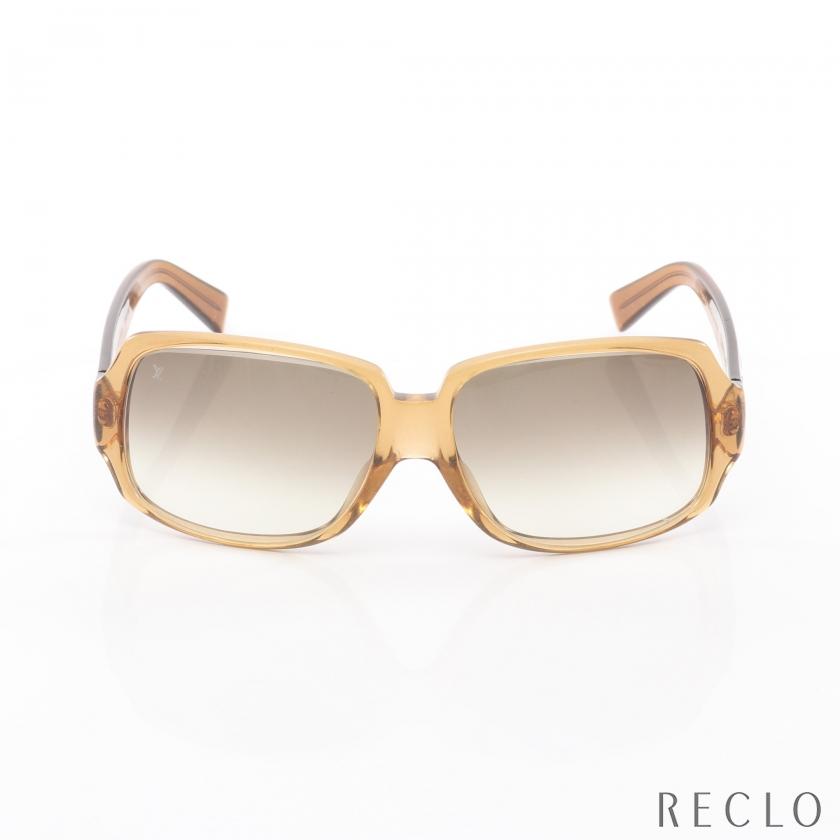 ルイ・ヴィトン LOUIS VUITTON オプセシオン カレ モノグラム サングラス 衣料品 プラスチック レディース ブラウン系 Z0025E 【中古】 LOUIS VUITTON（ルイ・ヴィトン） オプセシオン カレ モノグラム