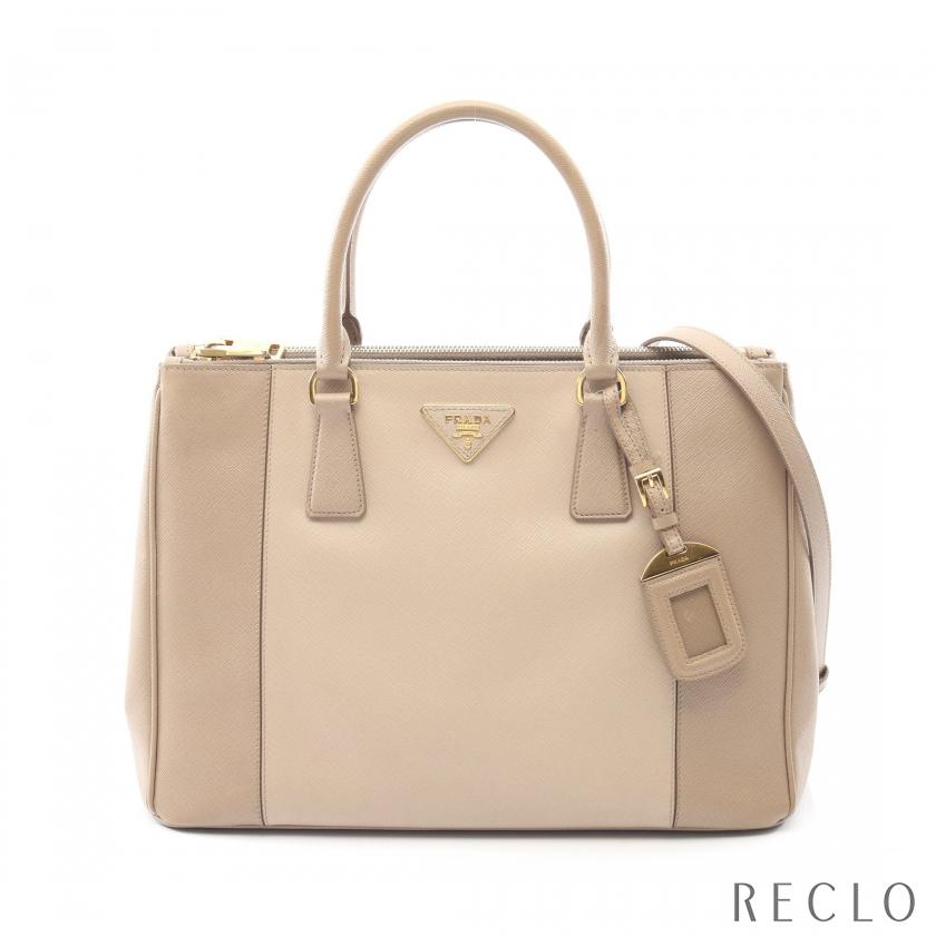 PRADA（プラダ） 爆買 ガレリア ハンドバッグ サフィアーノレザー