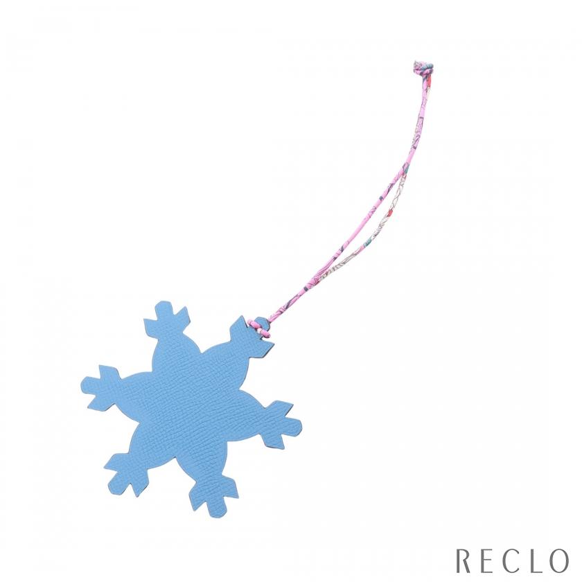 極美品☆HERMES エルメス プティアッシュ チャーム ブルー グリーン