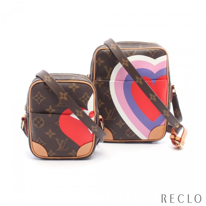 ルイ・ヴィトン LOUIS VUITTON パナム セット ショルダーバッグ バッグ PVCコーティングキャンバス レザー ゲーム・オン・モノグラム レディース ブラウン系 / マルチカラー M57450 【中古】 LOUIS VUITTON（ルイ・ヴィトン） パナム セット ゲーム オン