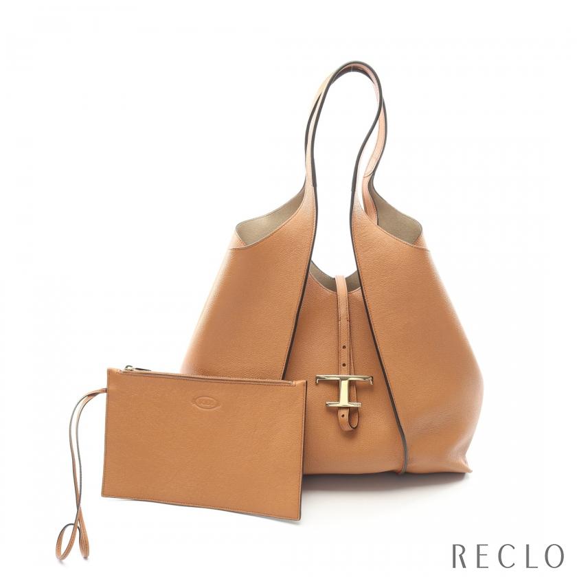 トッズ TOD'S Tタイムレス ショッピングバッグ ミディアム ショルダー