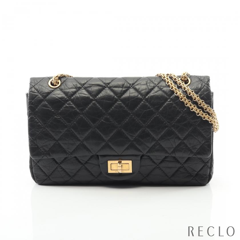 CHANEL（シャネル） CHANEL 2.55 マトラッセ マキシ Wフラップ W