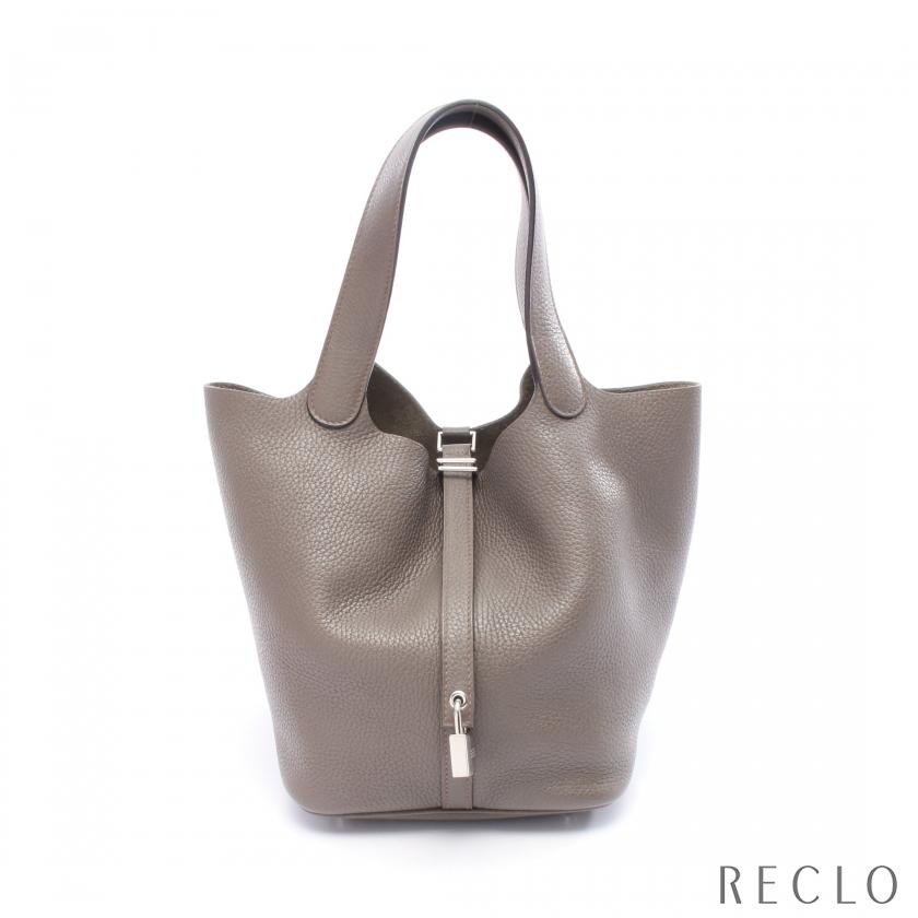 HERMES（エルメス） ピコタンロックMM エタン ハンドバッグ トリヨン