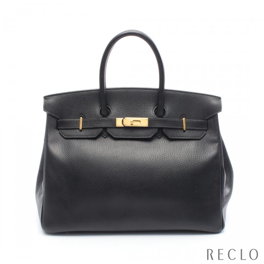 ★最終価格★SALE【5oe6269】エルメス ハンドバッグ バーキン35 アルデンヌ ブラック ゴールド金具 □C刻印【中古】レディース HERMES（エルメス） バーキン35 ハンドバッグ アルデンヌ ブラック