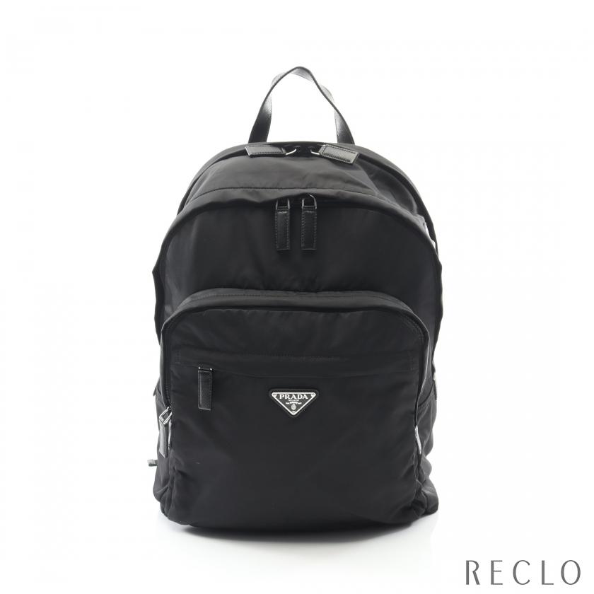PRADA TESSUTO 黒 リュック 未使用 PRADA（プラダ） PRADA TESSUTO バックパック リュックサック ナイロン