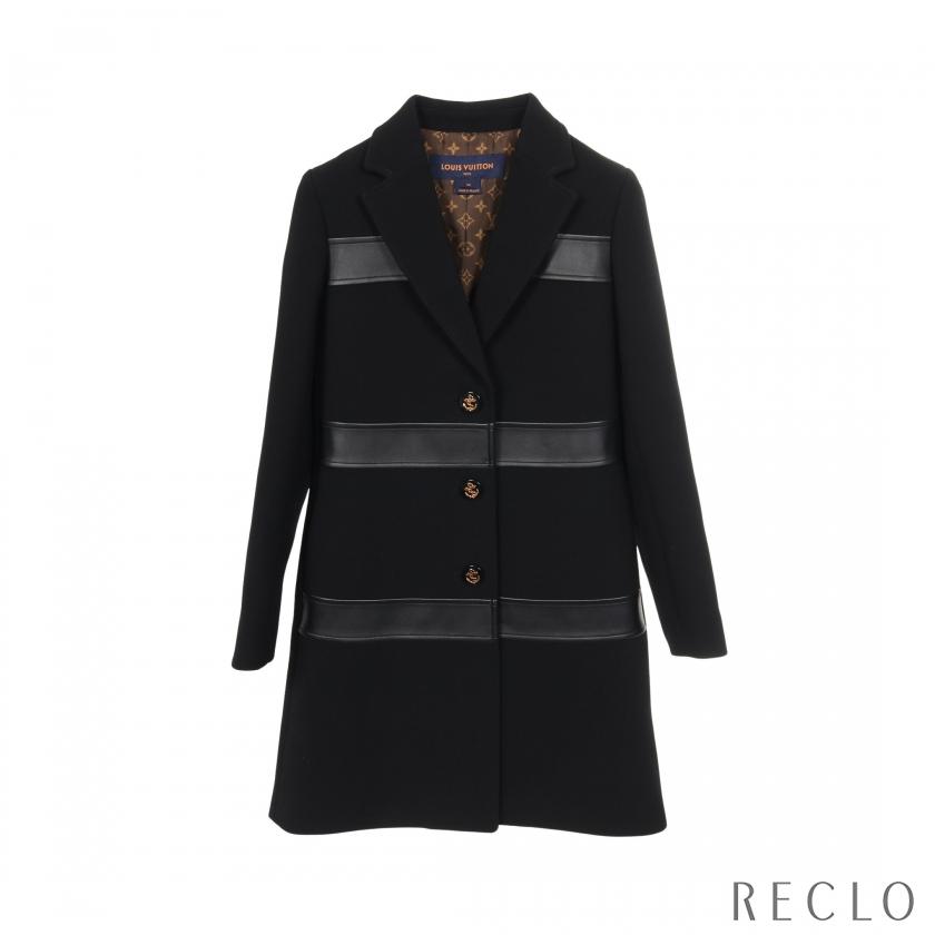 LOUIS VUITTON（ルイ・ヴィトン） チェスターコート ウール レザー