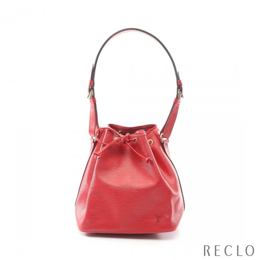 ルイ ヴィトン エピ プチノエ ショルダーバッグ M44107 カスティリアンレッド レザー レディース LOUIS VUITTON 【中古】 LOUIS VUITTON（ルイ・ヴィトン） プチノエ エピ カスティリアンレッド