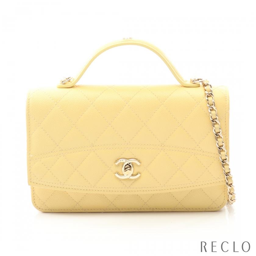 CHANEL（シャネル） マトラッセ トップハンドル チェーンウォレット